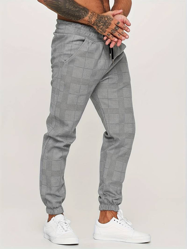 Stefano | Checkered Sweatpants
