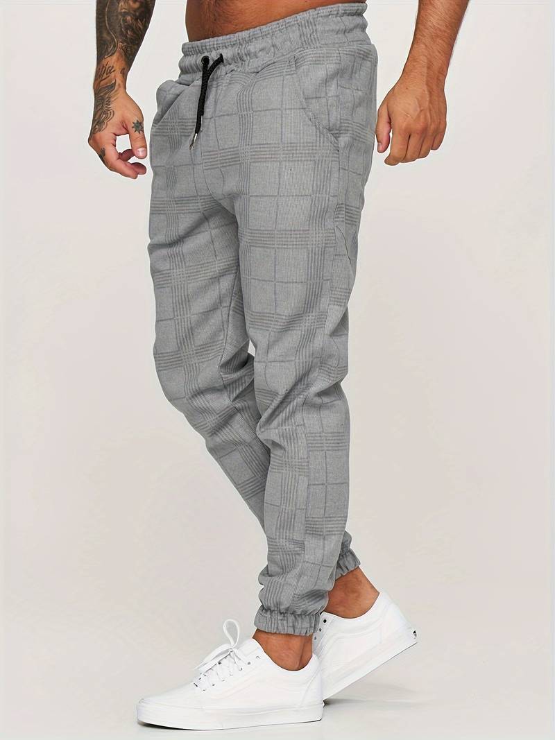 Stefano | Checkered Sweatpants