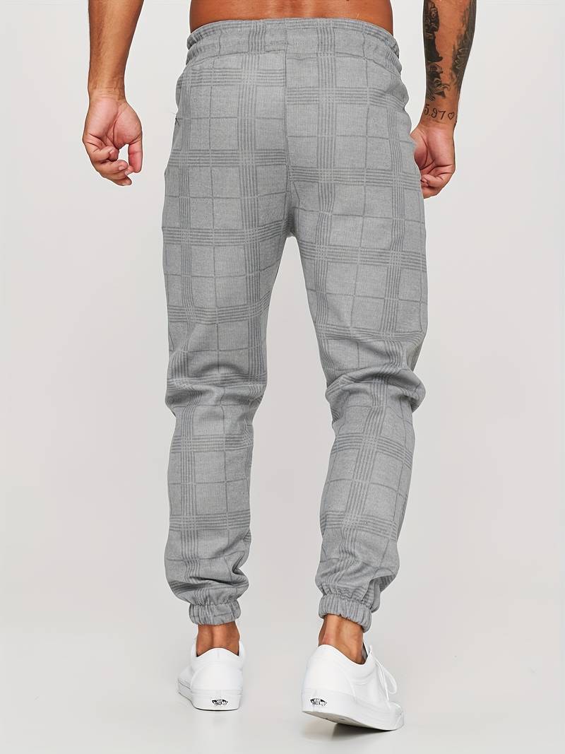 Stefano | Checkered Sweatpants