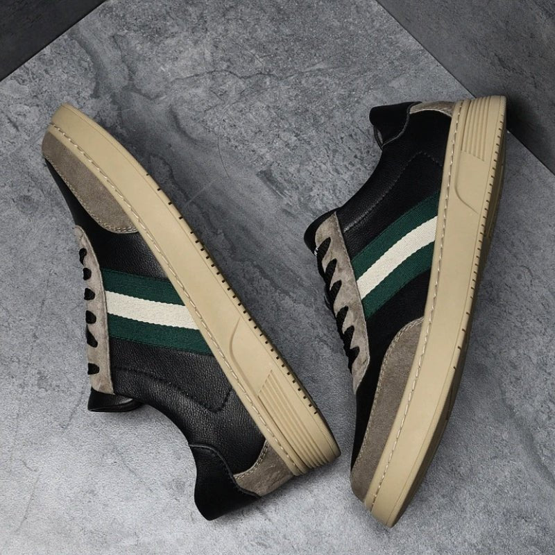 Urbano | Faux Leather Sneakers