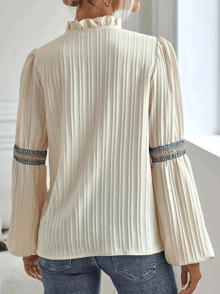 Valerie | Beautiful V-Neck Blouse