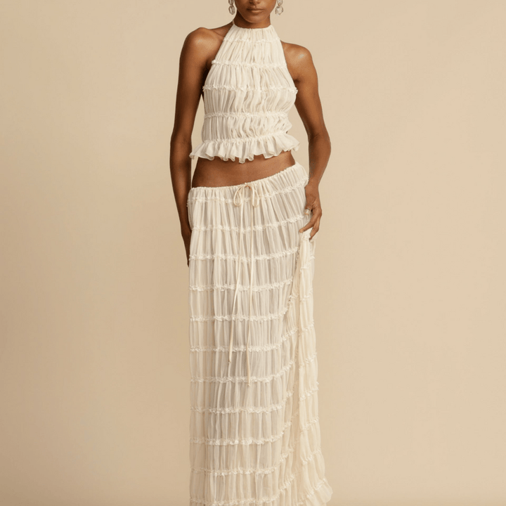 Selara | Elegant Pleated Summer Set